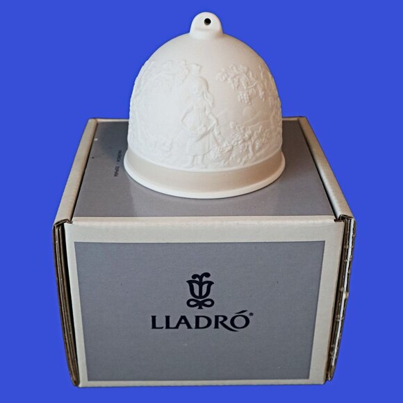 2 Vintage Lladro Collectors Society Hand Made “Autumn Bell” Spain ca. 1993 - Picture 1 of 6